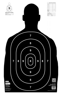 Shooting Target Silhouettes | Firearm Saftey and Training Aademy | FSTA